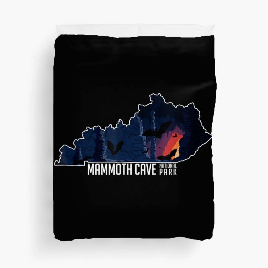 Mammoth National Kentucky Souvenir Duvet Covers