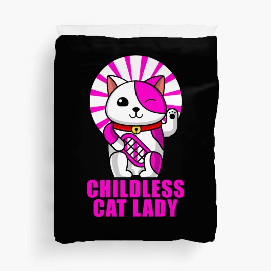 Childless Cat Lady Duvet Covers