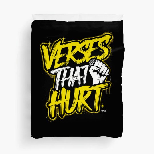 Epic Lyrical Battle of the Titans: Hip Hop Rap Duvet Covers