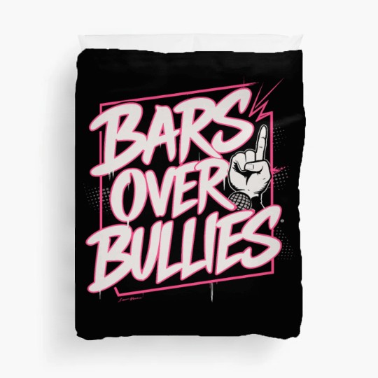 Epic Lyrical Battle of the Titans: Hip Hop Rap Duvet Covers