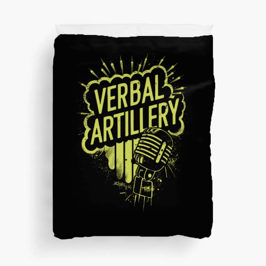 Epic Lyrical Battle of the Titans: Hip Hop Rap Duvet Covers