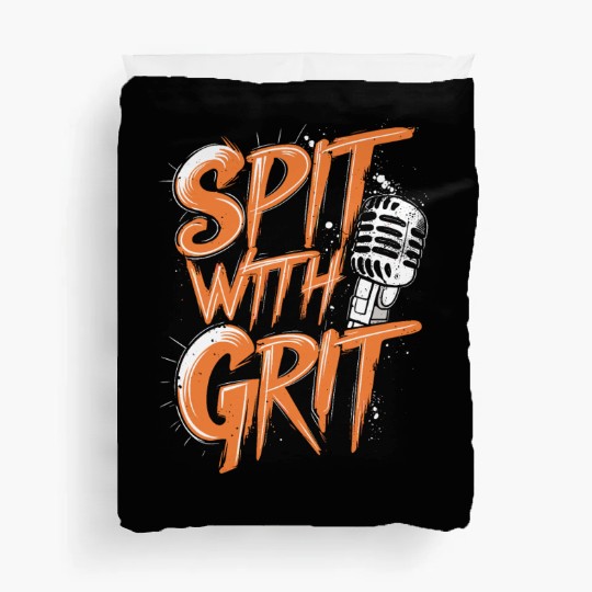 Epic Lyrical Battle of the Titans: Hip Hop Rap Duvet Covers