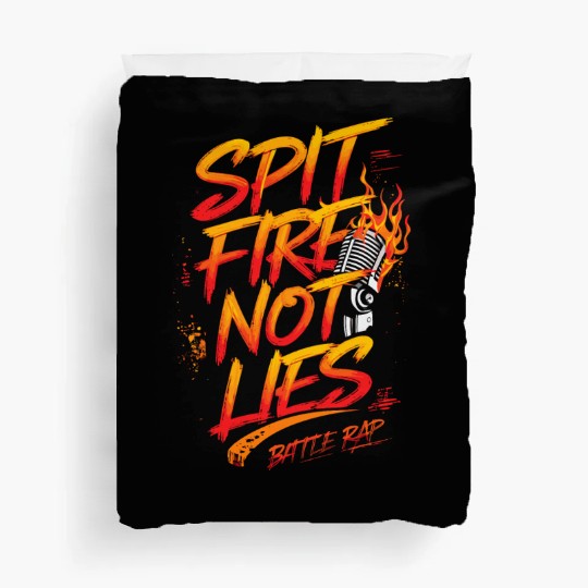 Epic Lyrical Battle of the Titans: Hip Hop Rap Duvet Covers