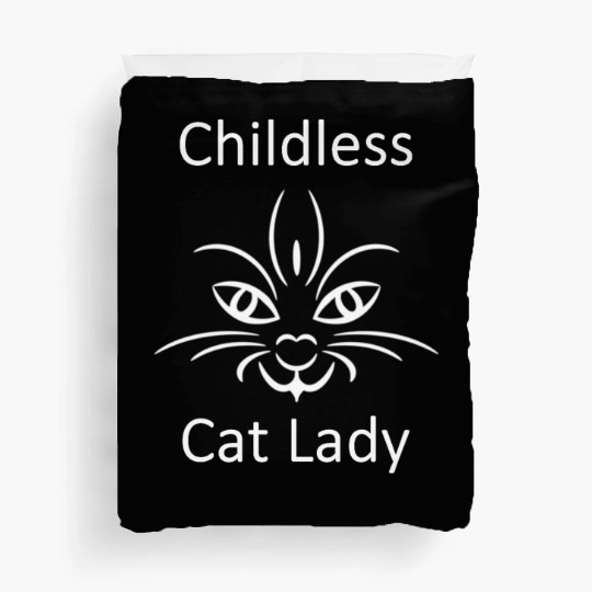 "Childless Cat Lady" Kamala Harris 2024 Duvet Covers