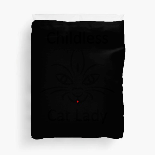 "Childless Cat Lady" Kamala Harris 2024 Duvet Covers