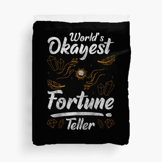 Fortune Teller Crystal Ball Spiritual Narrator Duvet Covers