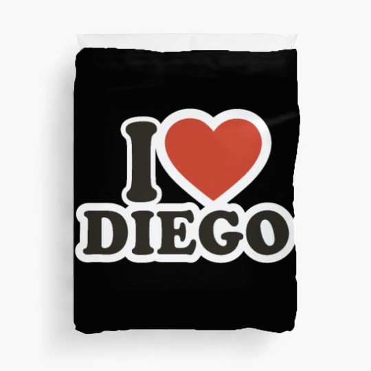 I LOVE Duvet Covers Boyfriend gift idea I LOVE Diego