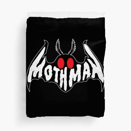 Mothman Monster Creepy Cryptid Duvet Covers
