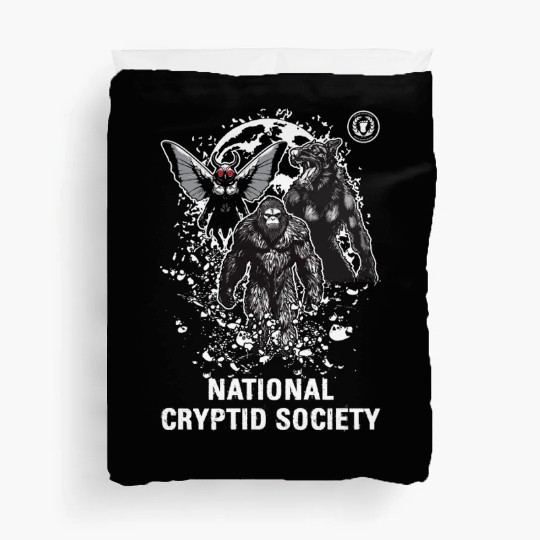 National Cryptid Society Cryptid Monsters Duvet Covers