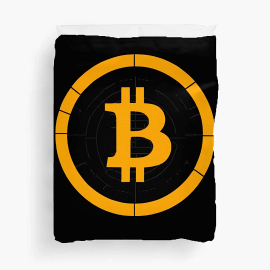 Bitcoin: The Symbol of the Digital Revolution Duvet Covers