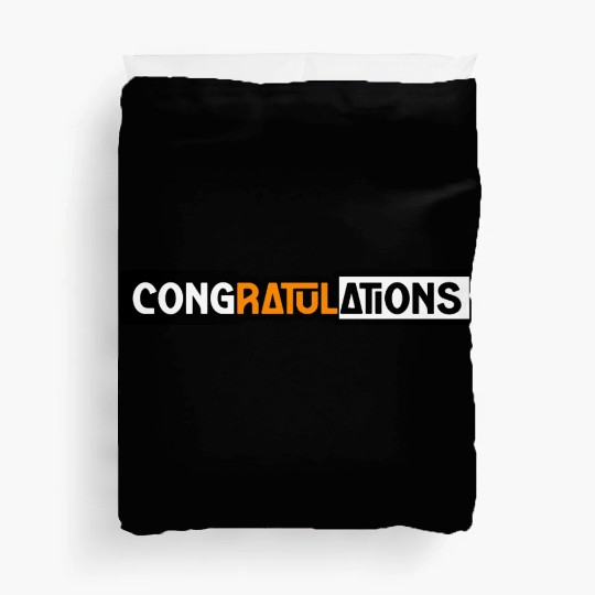 CONGRATULATIONS Duvet Covers Duvet Covers