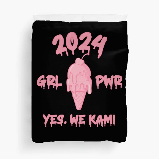 Kamala Harris 2024 | Madam President and Feminist Duvet Covers