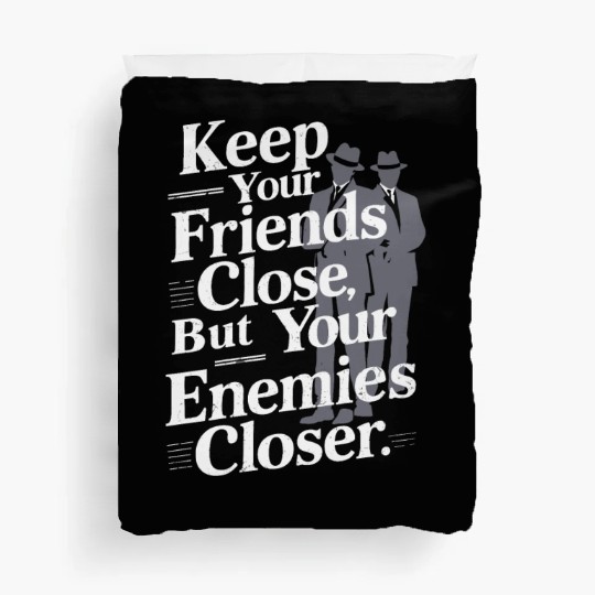 Mobster Gangster Mafia Organized Crime Boss Duvet Covers