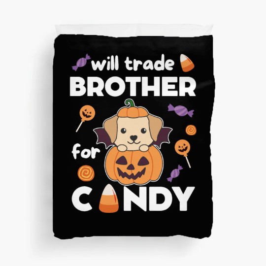 Labrador Halloween Trade Brother For Candy Duvet Covers