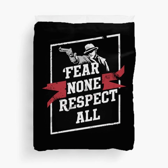 Mobster Gangster Mafia Organized Crime Boss Duvet Covers