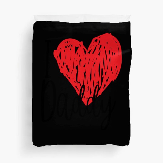 I love Daddy gift Duvet Covers