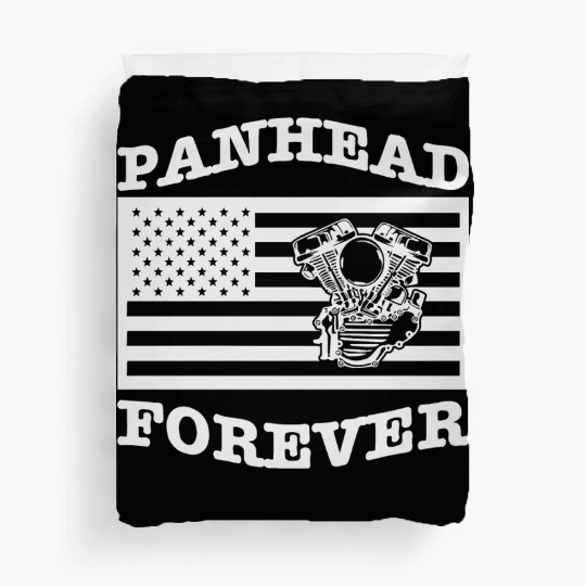 Panhead Forever Flag LIKE US ON FACEBOOK # Duvet Covers