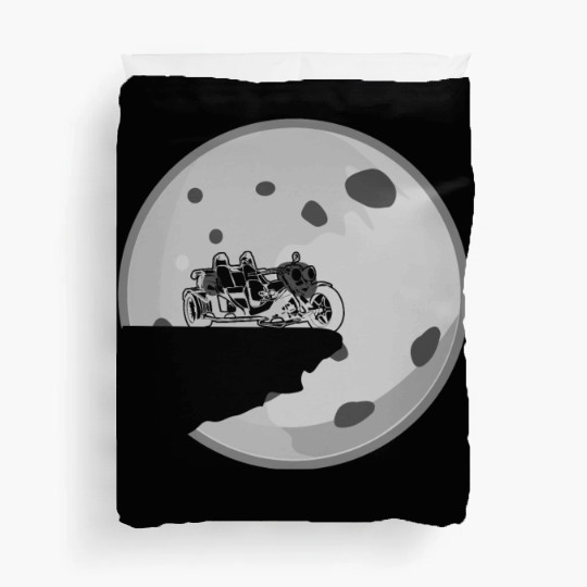Trike Triker Trike Driver Moon Trikes Duvet Covers
