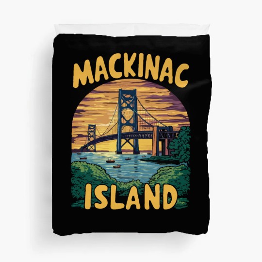 Mackinac Island. Duvet Covers