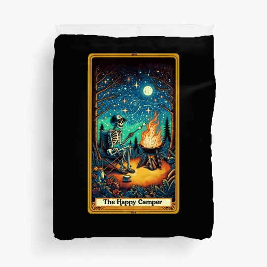 The Happy Camper Tarot Duvet Covers