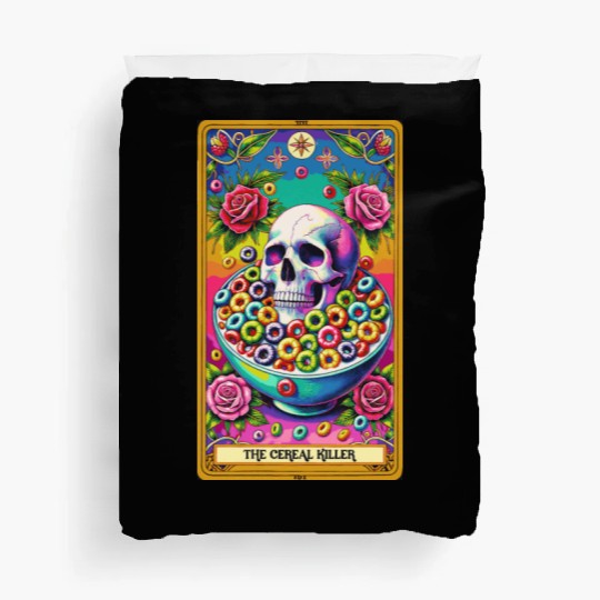 The Cereal Killer Tarot Duvet Covers