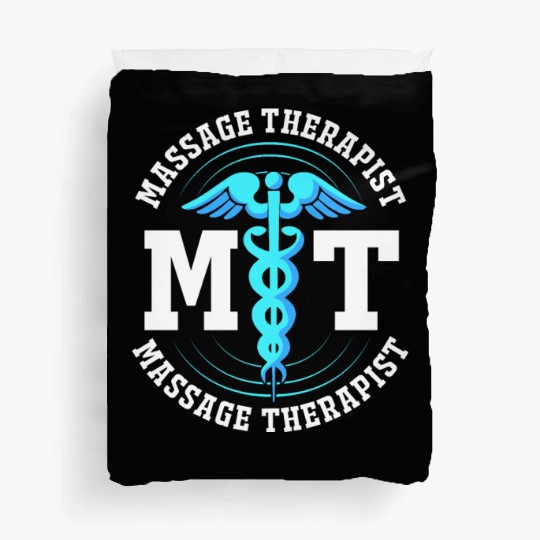 Massage Therapy Medical Symbol Massage Therapist Duvet Covers