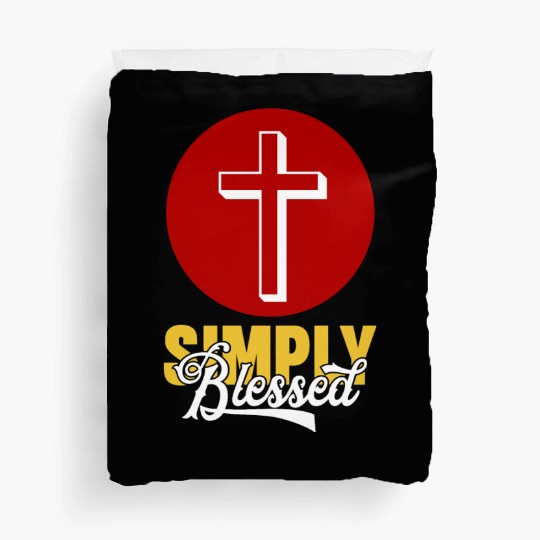 Simply Blessed Love Jesus Christian Duvet Covers