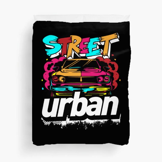 Graffiti Sprayer Rap Cool Duvet Covers