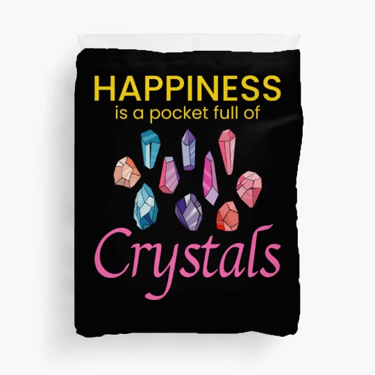 Crystal Collecting Rock Hunting Mineral Collector Duvet Covers