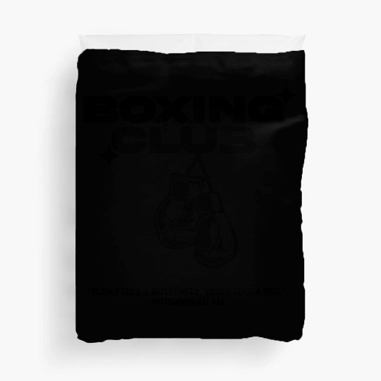 Boxing Club - kickboxing sport Duvet Covers