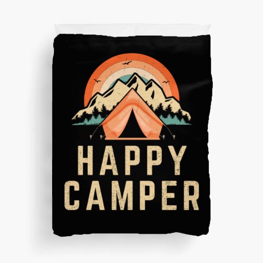 Happy Camper - Camping Lover Duvet Covers