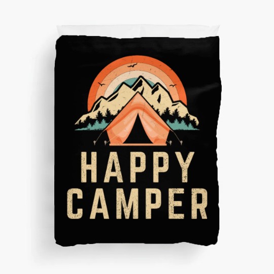 Happy Camper - Camping Lover Duvet Covers