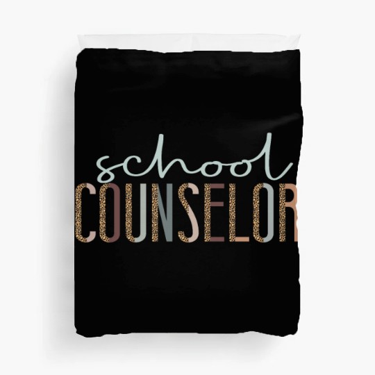 School Counselor Leopard Cheetah Duvet Covers