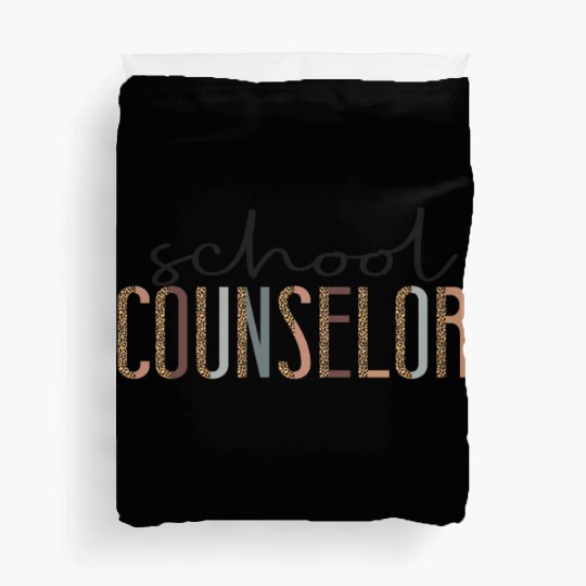 School Counselor Leopard Cheetah Duvet Covers