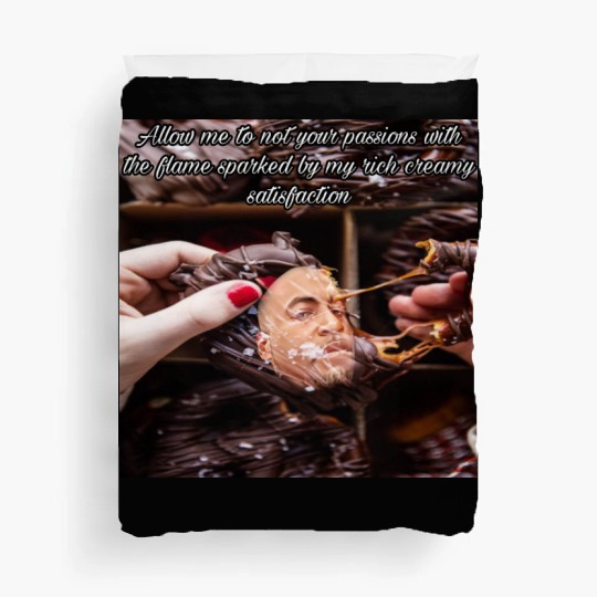 Sexual chocolate Duvet Covers