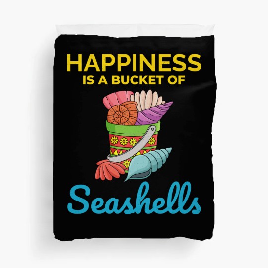 Seashells Collector Beachcomber Sea Shell Ocean Duvet Covers
