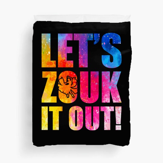 Zouk Dance Festival Design for Zouk Dancer Duvet Covers