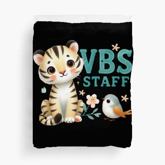 VBS Staff of Vacation Bible School I Love VBS Grou Duvet Covers