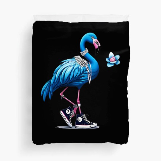 Flamingo Chucks And Pearls Comma La Kamala 2024 Duvet Covers