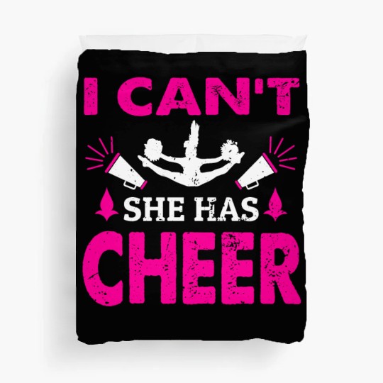 She Has Cheer Mom Cheerleading Mommy Mother's Day Duvet Covers