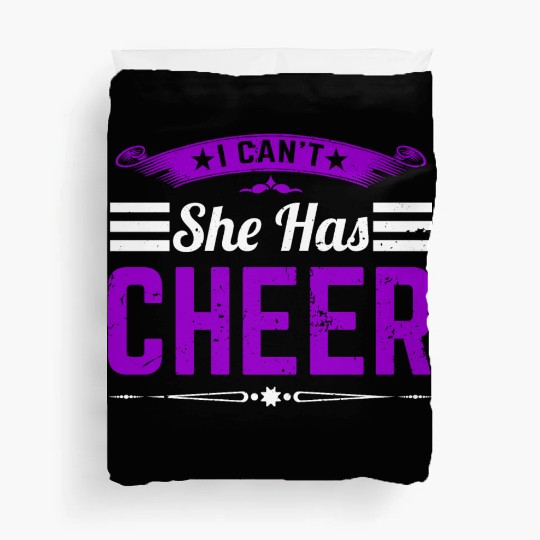 She Has Cheer Mom Cheerleading Mommy Mother's Day Duvet Covers