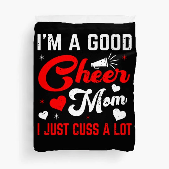 A Good Cheer Mom Cheerleading Mommy Mother's Day Duvet Covers