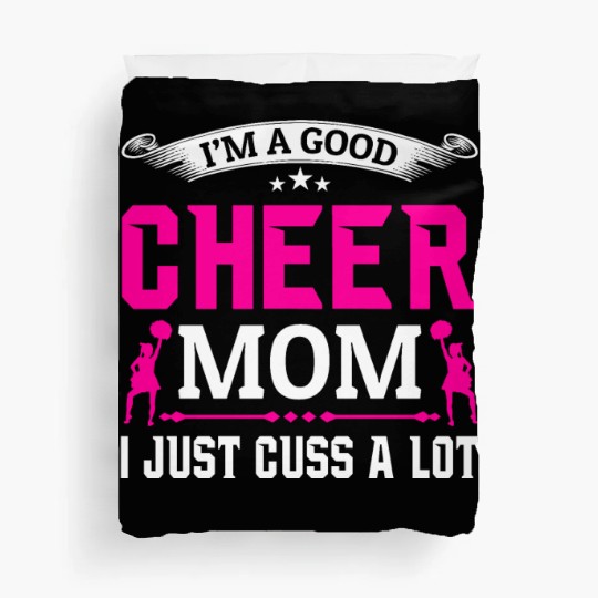 A Good Cheer Mom Cheerleading Mommy Mother's Day Duvet Covers
