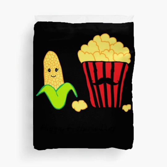 Baby Corn and Popcorn Happy Father’s Day Duvet Covers