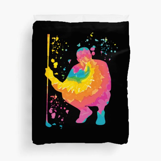 Golfer Colorsplash Kids Miniature Golf Duvet Covers