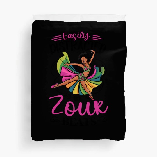 Zouk Dance Festival Design for Zouk Dancer Duvet Covers