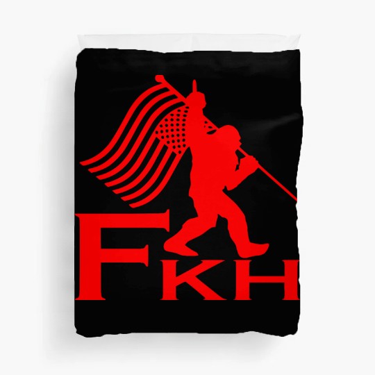 Bigfoot FKH Flag LIKE US ON FACEBOOK # Duvet Covers