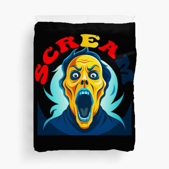 Scream Vintage Halloween Duvet Covers