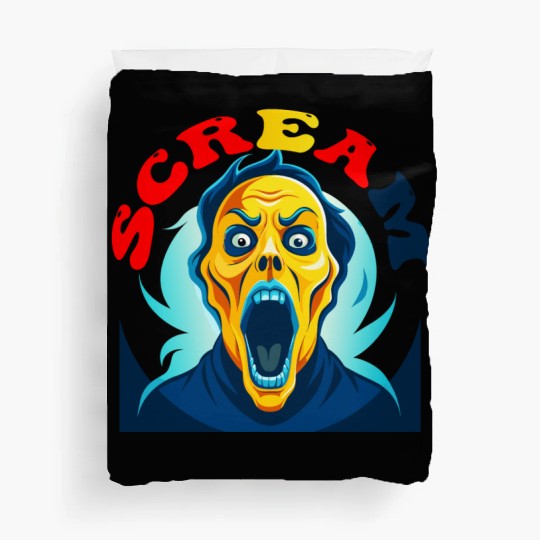 Scream Vintage Halloween Duvet Covers