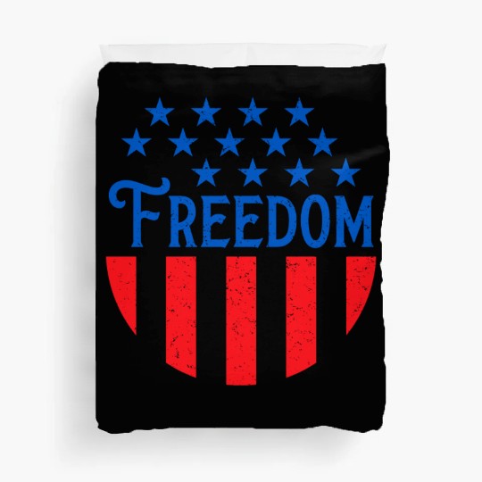 Patriotic Freedom Stars and Stripes Duvet Covers